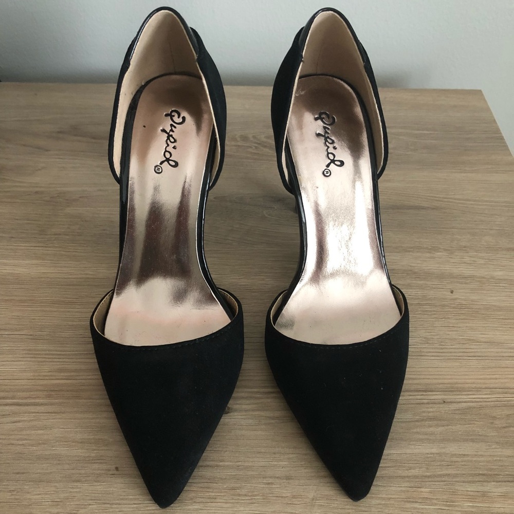 Qupid black pumps